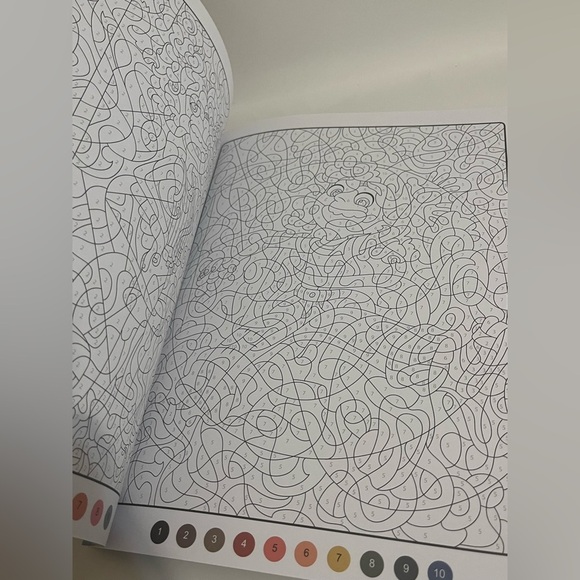 Disney Luca French Color by Numbers Coloring Book - Picture 3 of 5